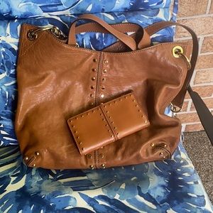 Michael Kors handbag and matching wallet